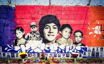 Un mural en homenaje a Marco Antonio Molina Theissen